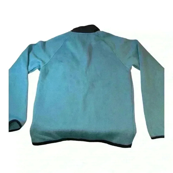 Mens The North Face Gordon Lyons 1/4 Zip Pullover Fleece Sweater Jacket Blue S - Picture 2 of 8